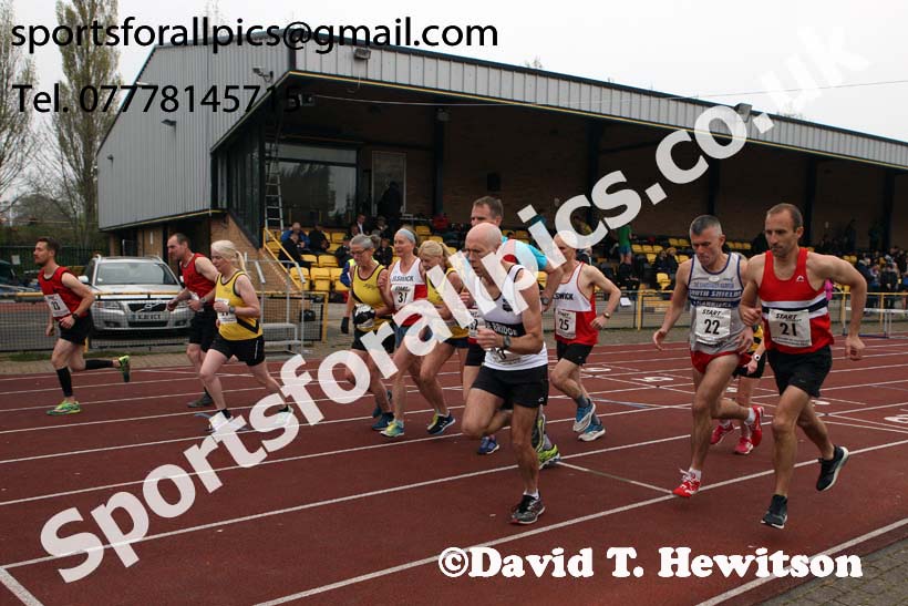 North Eastern 10000 metres Champs (Incorporating Northern 10000 metres Champs), Monkton Stadium,  Jarrow and Hebburn. Photo:  David T. Hewitson/Sports for All Pics
